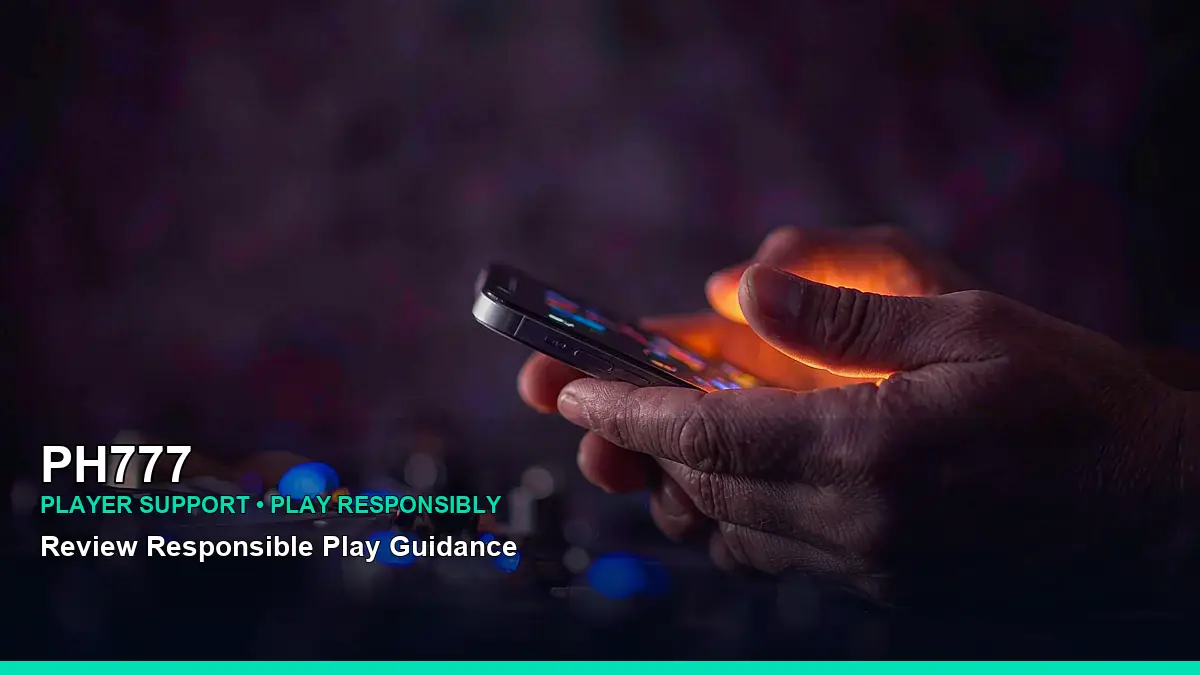 PH777 mobile casino access with a clean progress-ring design for Philippine players