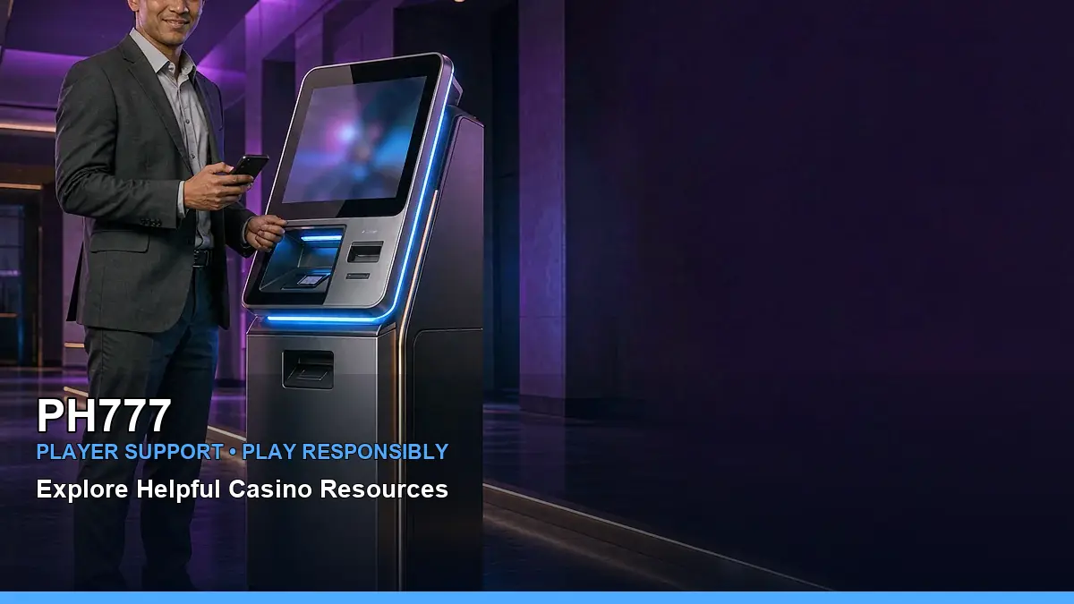 PH777 mobile-friendly gaming interface highlighting secure access to available payment options