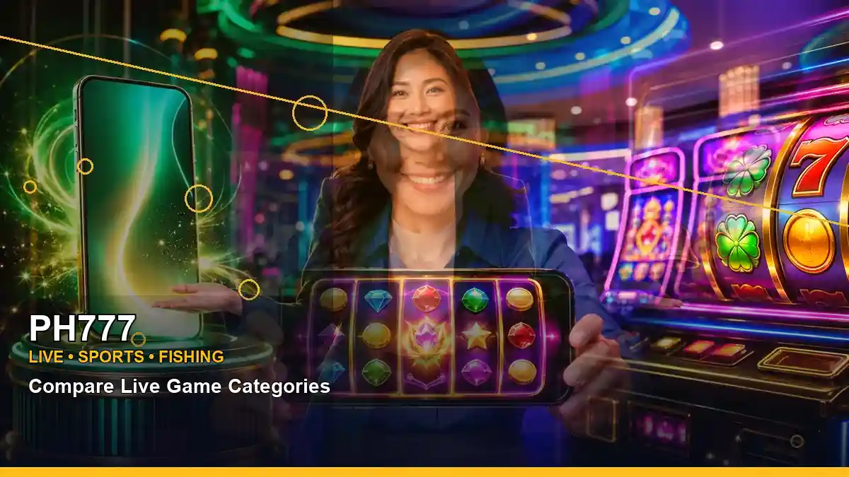 PH777 gold-themed jackpot slots designed for convenient mobile casino play